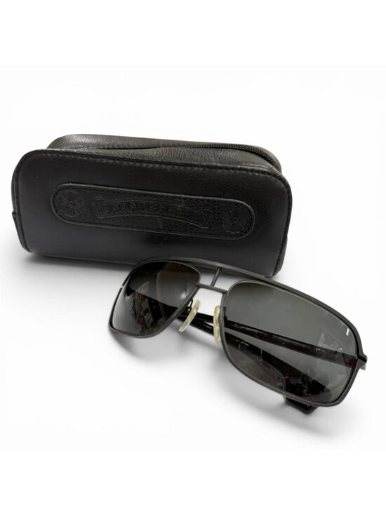 Chrome Hearts Morning Wood II 925 BS Flare Two Bridge Sunglasses Black Silver main image 11